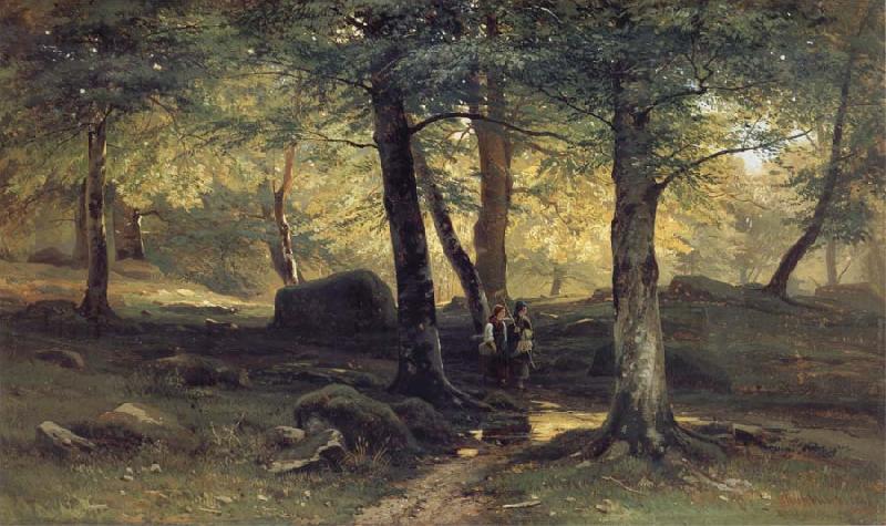 Ivan Shishkin In the Bush oil painting image